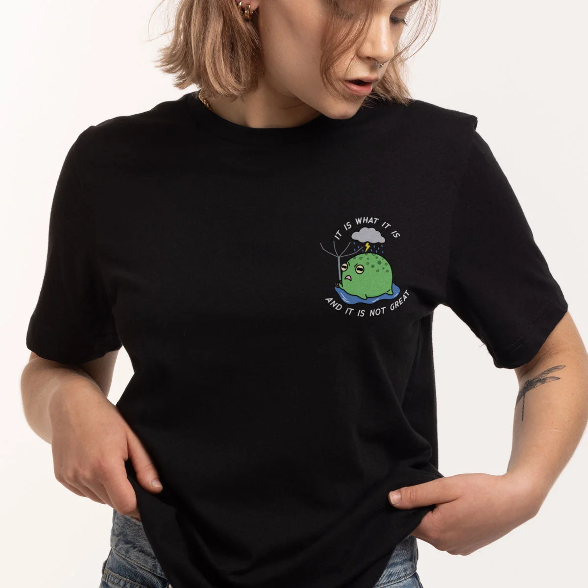 Organic Cotton Unisex T-Shirt - Sassy Spud Design