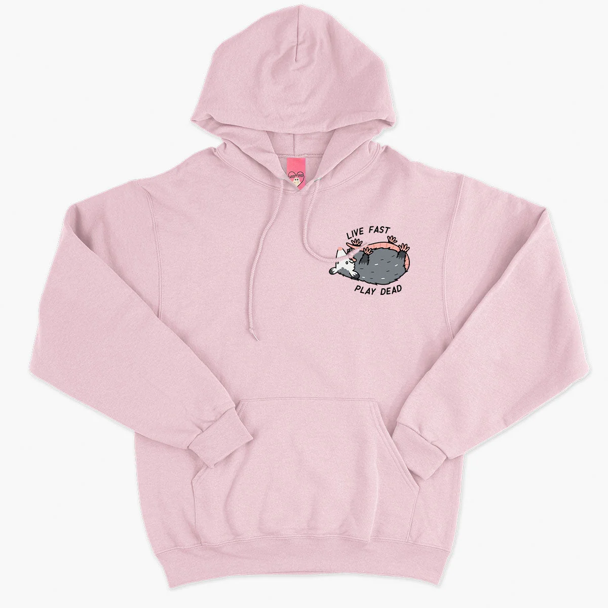 Possum Print Unisex Hoodie - Cute Graphic Sweatshirt