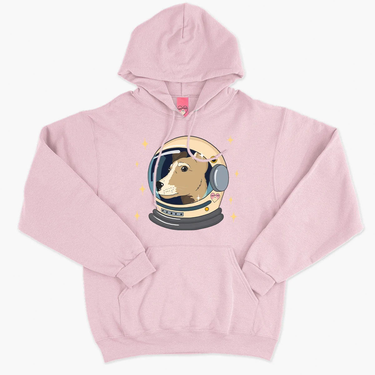 Cosy Space Dog Printed Unisex Hoodie
