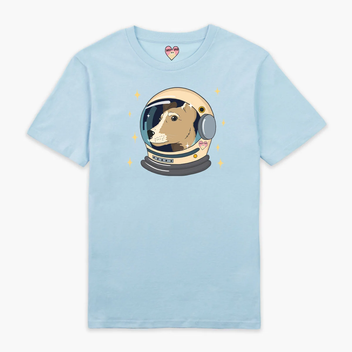 Organic Cotton Space Print T-Shirt | Soft Unisex Fit