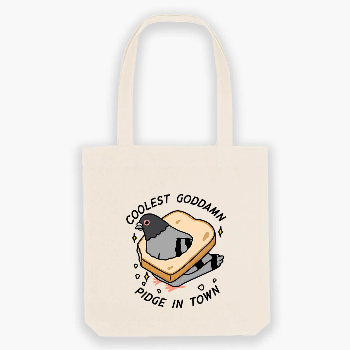 Sassy Organic Cotton Tote Bag
