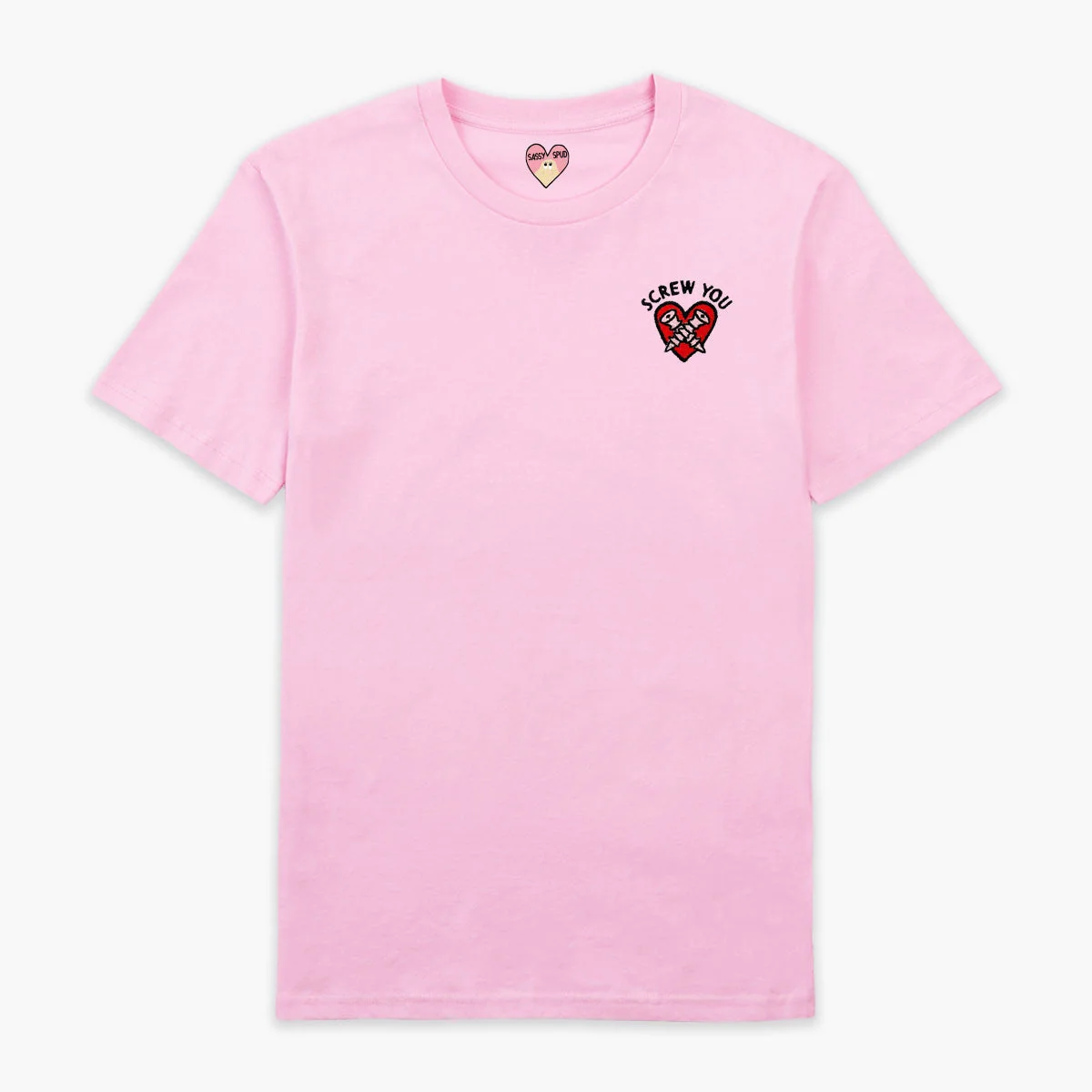 Embroidered Organic Cotton Unisex T-Shirt | Eco-Friendly