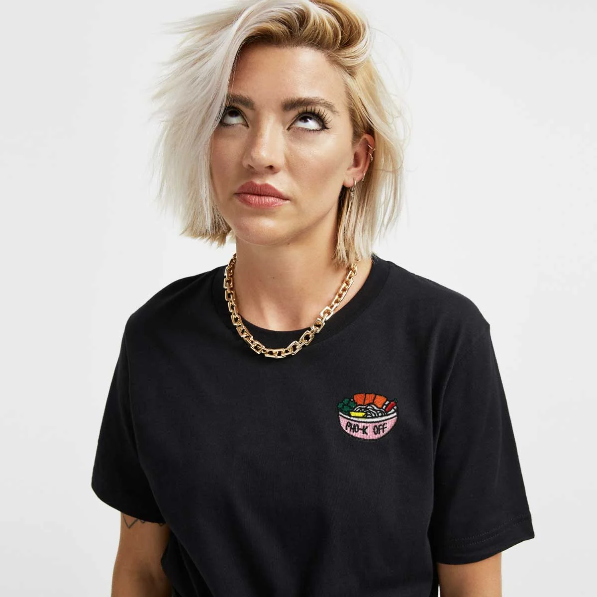 Embroidered Organic Cotton T-Shirt - Unisex Fit