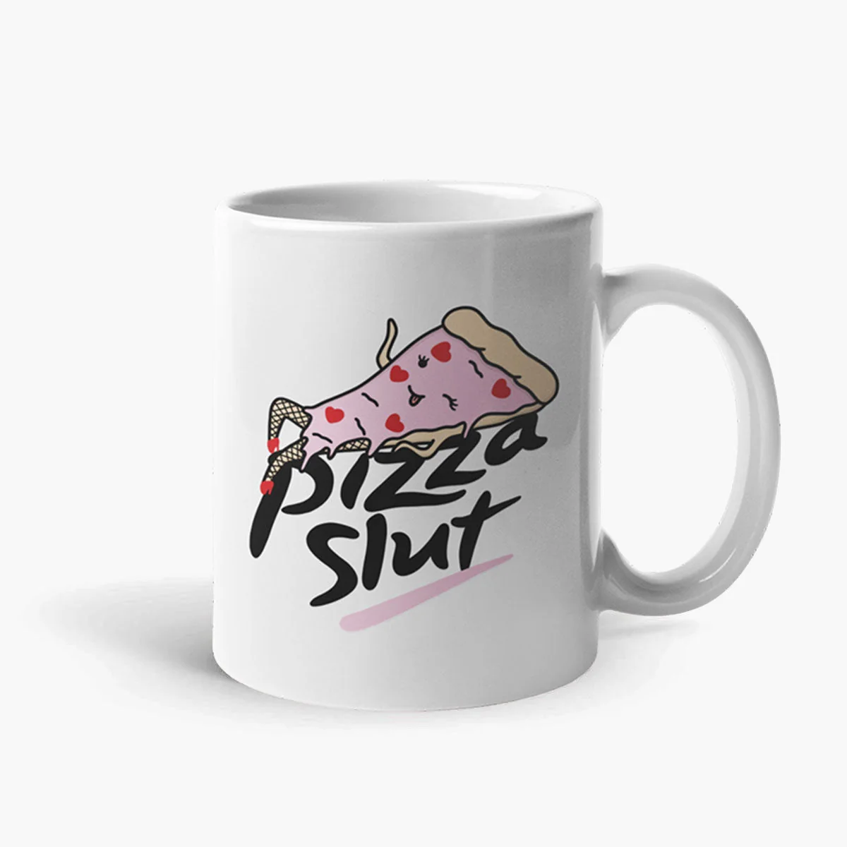 Sassy Pizza Lover Coffee Cup