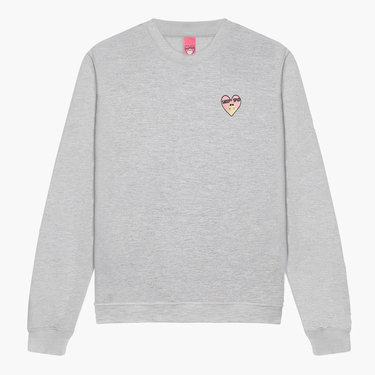 Embroidered Unisex Sweatshirt with Cute Details
