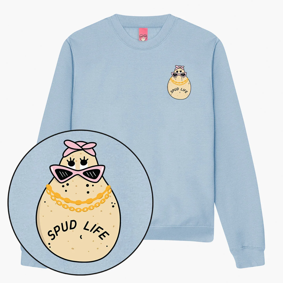 Cozy Printed Sweatshirt - Unisex Fit