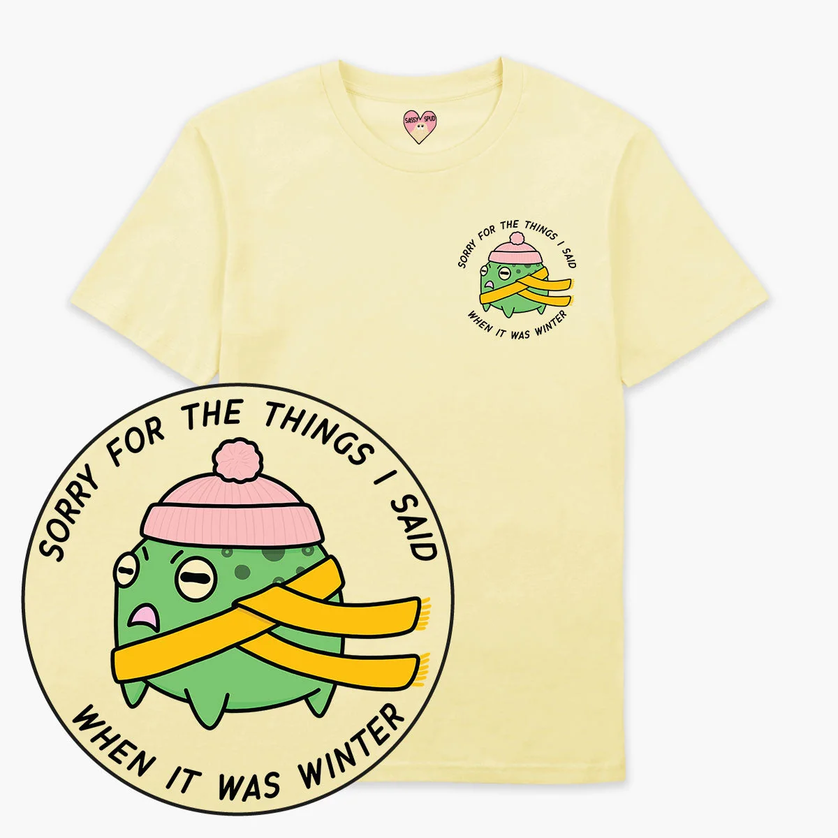 Organic Cotton Unisex Tee - Printed T-Shirt