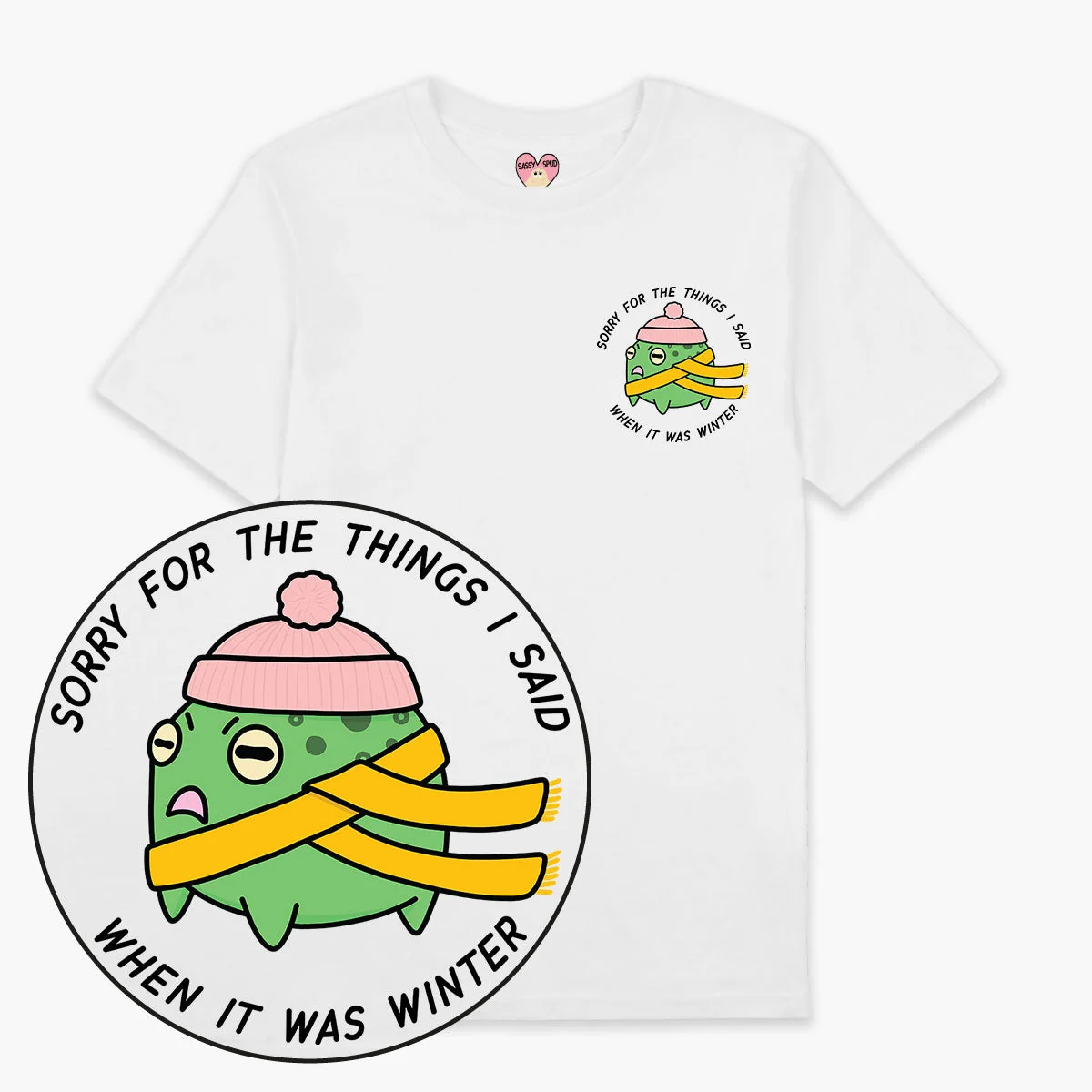 Organic Cotton Unisex Tee - Printed T-Shirt