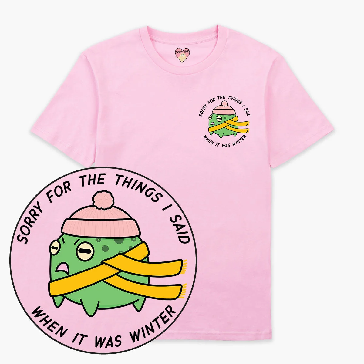 Organic Cotton Unisex Tee - Printed T-Shirt