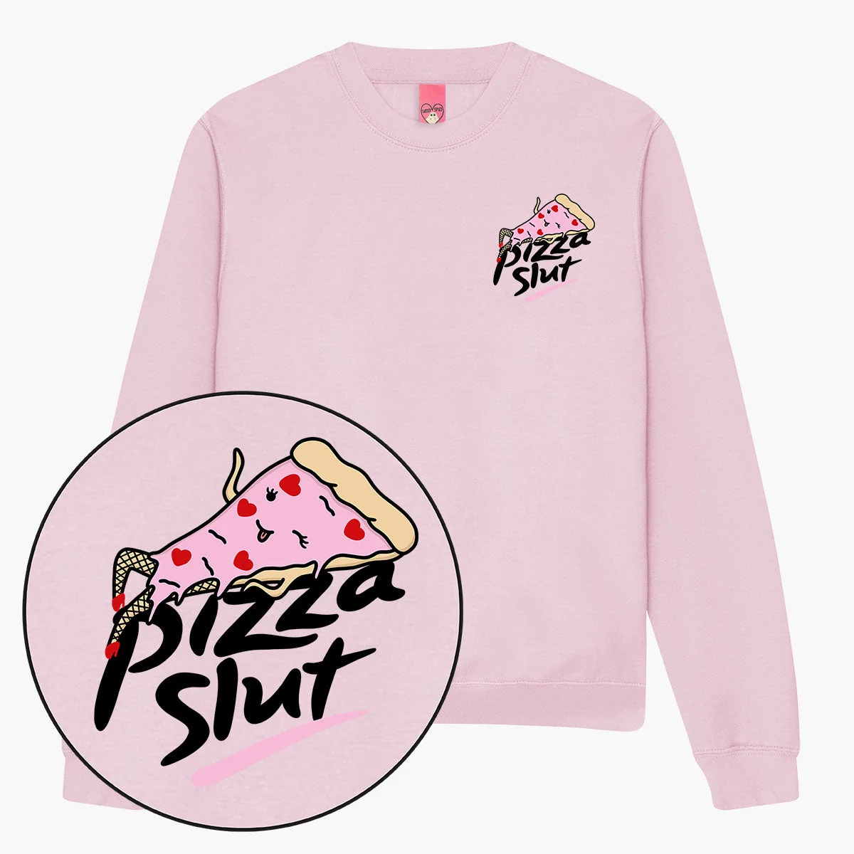 Food Lover Printed Sweatshirt Unisex Fit