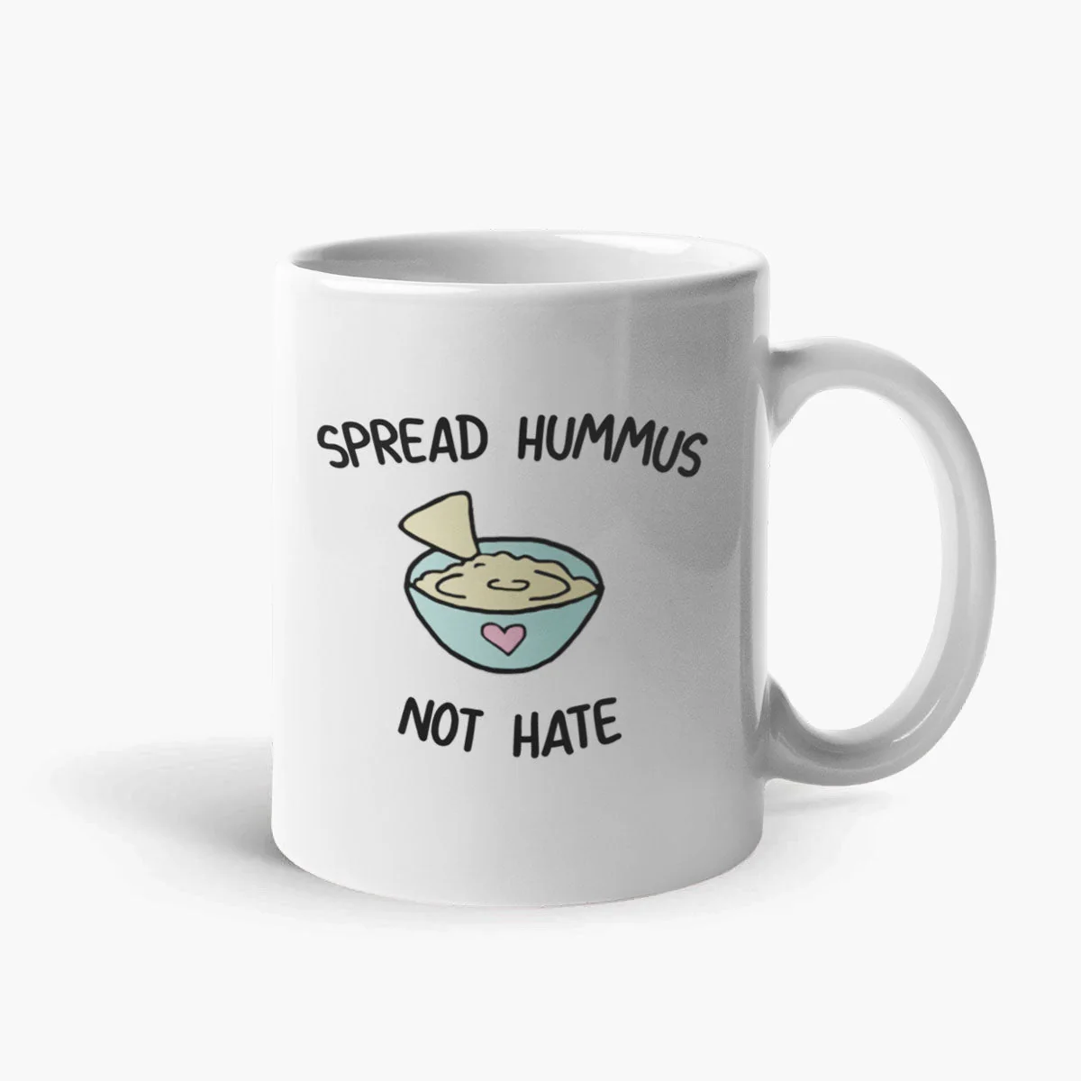 Sassy Spud Hummus Lover Coffee Mug 11oz White