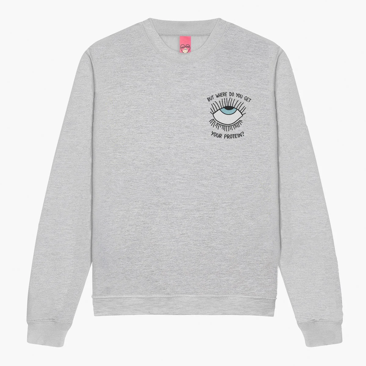 Embroidered Unisex Sweatshirt | Premium Cosy Eco-Friendly JH030