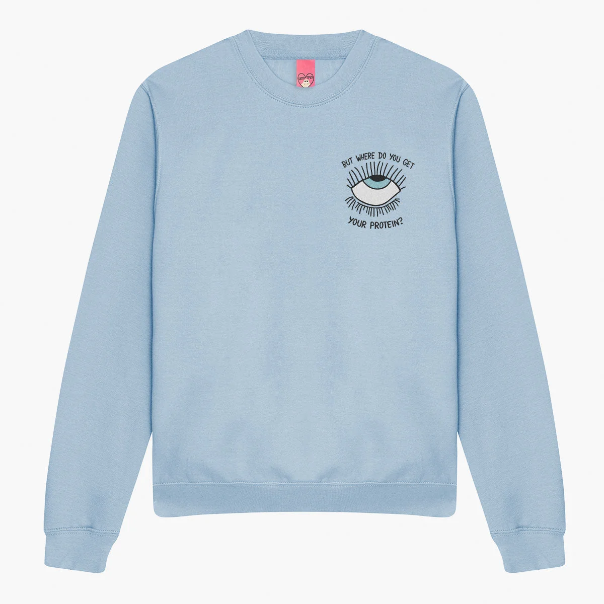 Embroidered Unisex Sweatshirt | Premium Cosy Eco-Friendly JH030