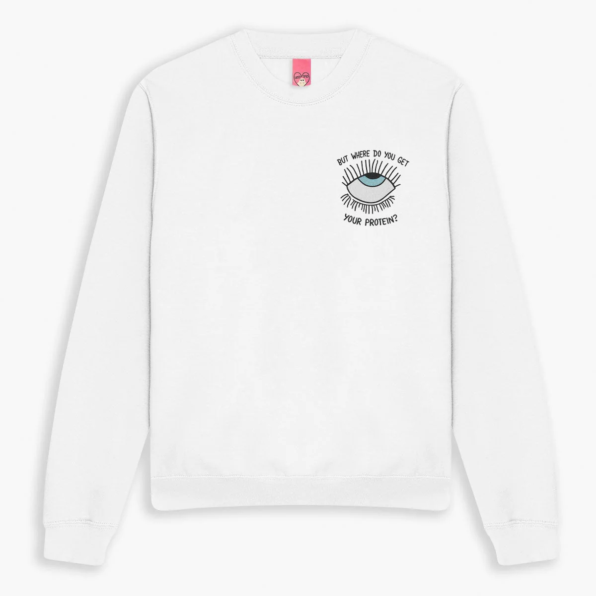 Embroidered Unisex Sweatshirt | Premium Cosy Eco-Friendly JH030