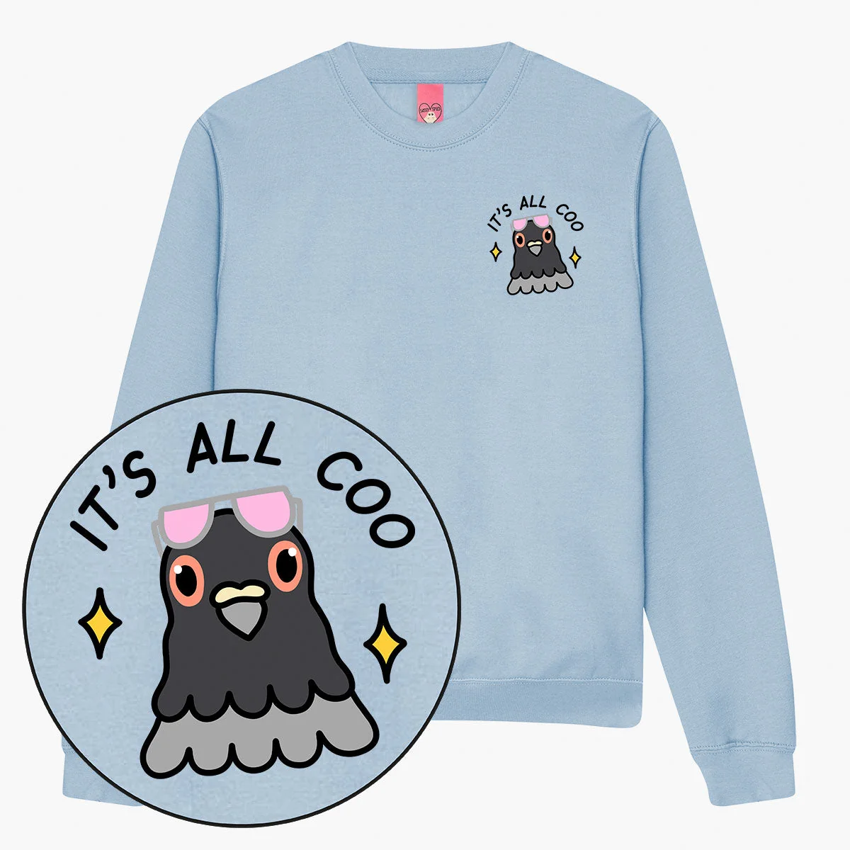 Cosy Unisex Printed Sweatshirt - Eco-Friendly Cotton