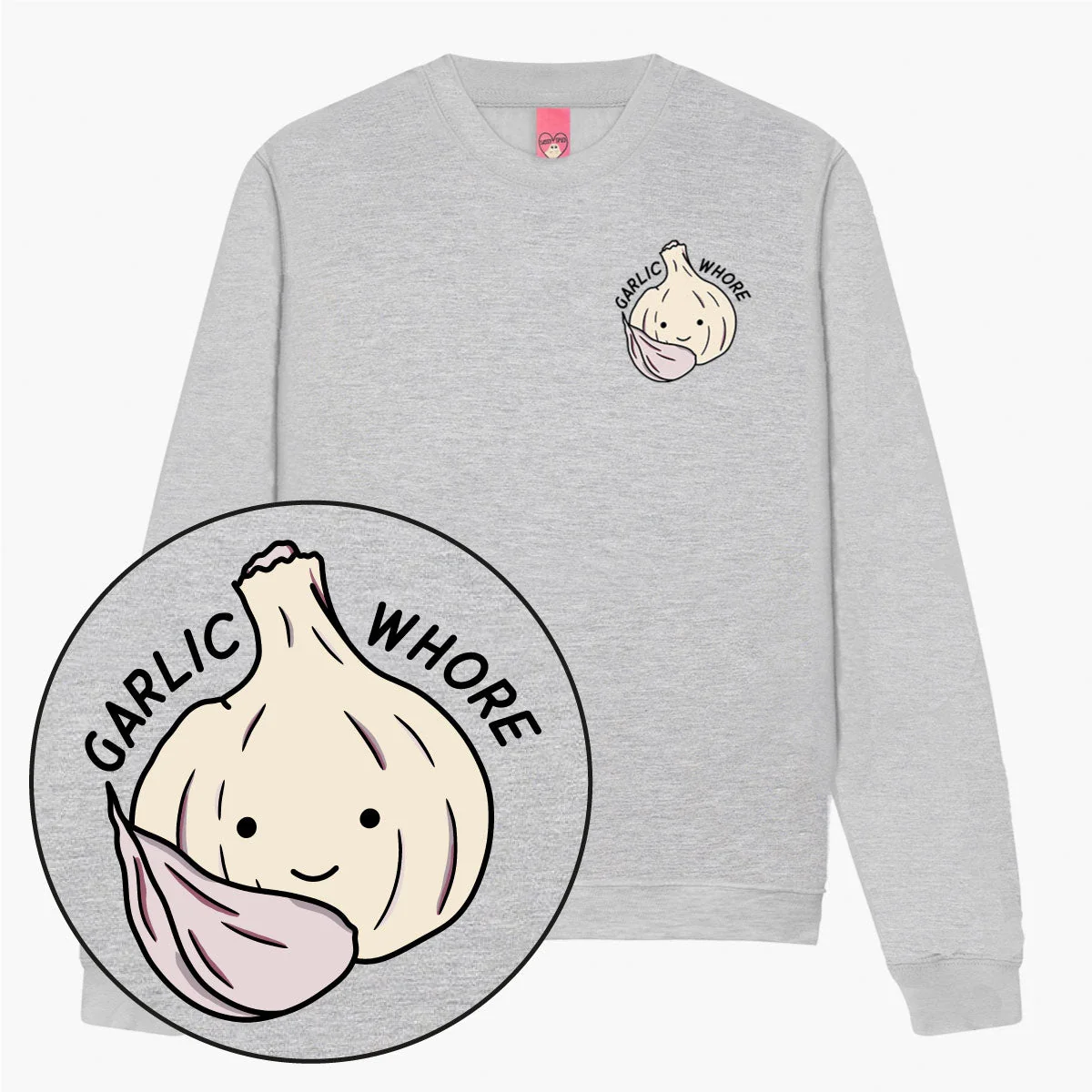 Garlic Print Unisex Sweatshirt - Premium Quality Clothing