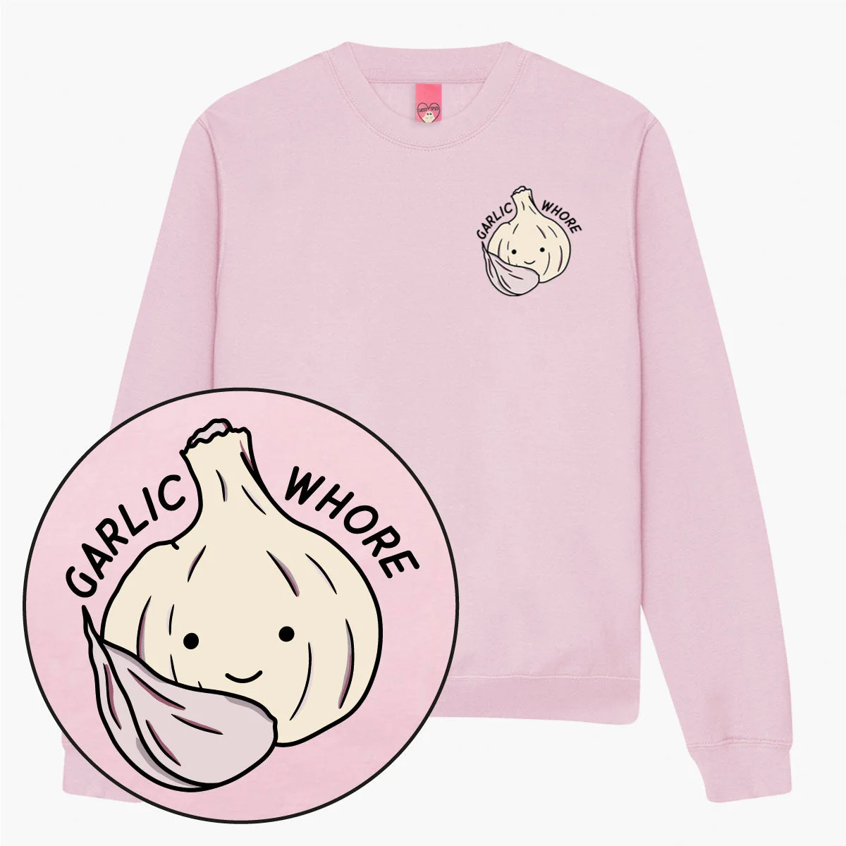 Garlic Print Unisex Sweatshirt - Premium Quality Clothing