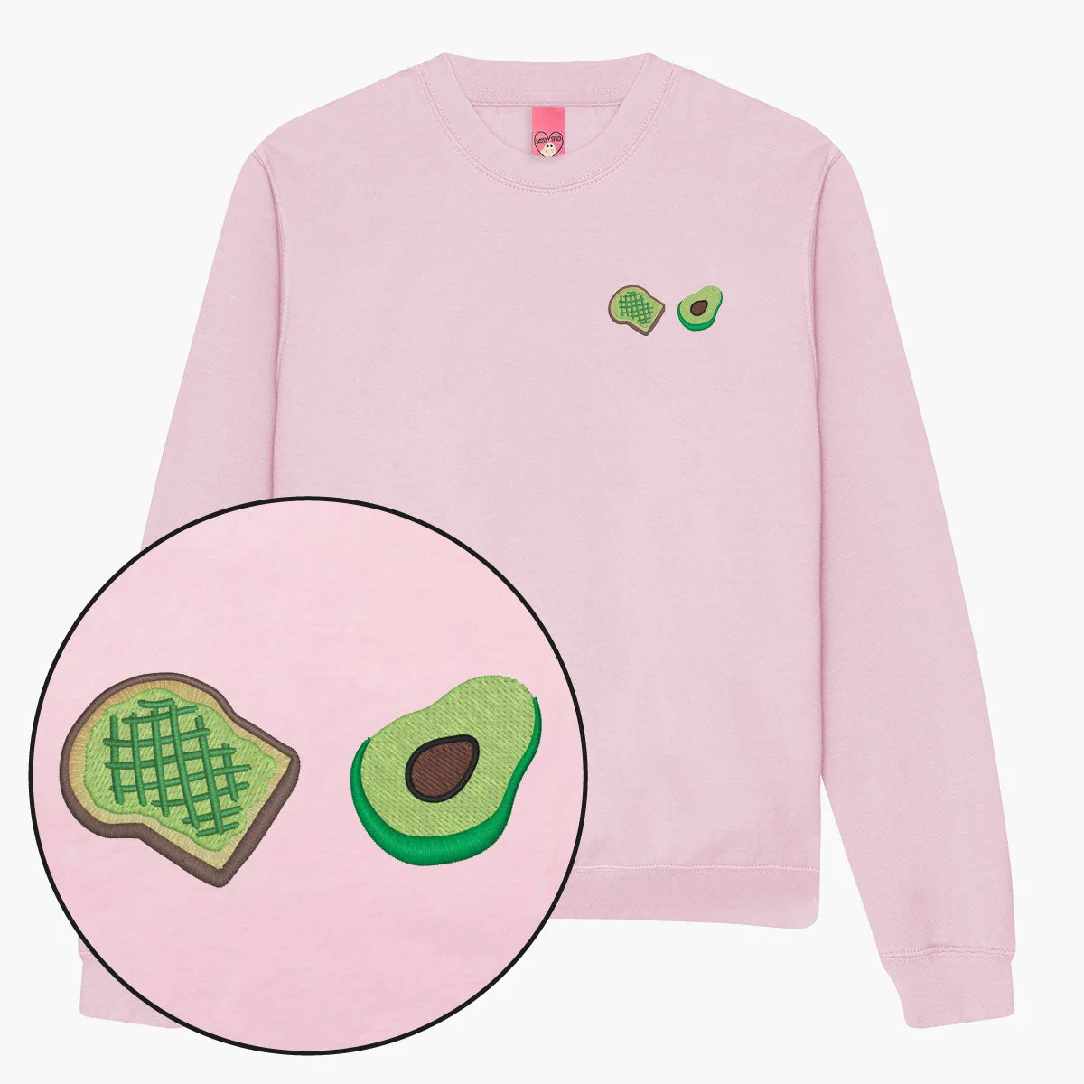 Embroidered Avocado Toast Sweatshirt - Unisex Fit