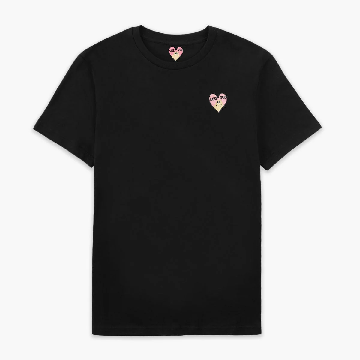 Embroidered Organic Cotton Unisex T-Shirt - Sustainable Fashion