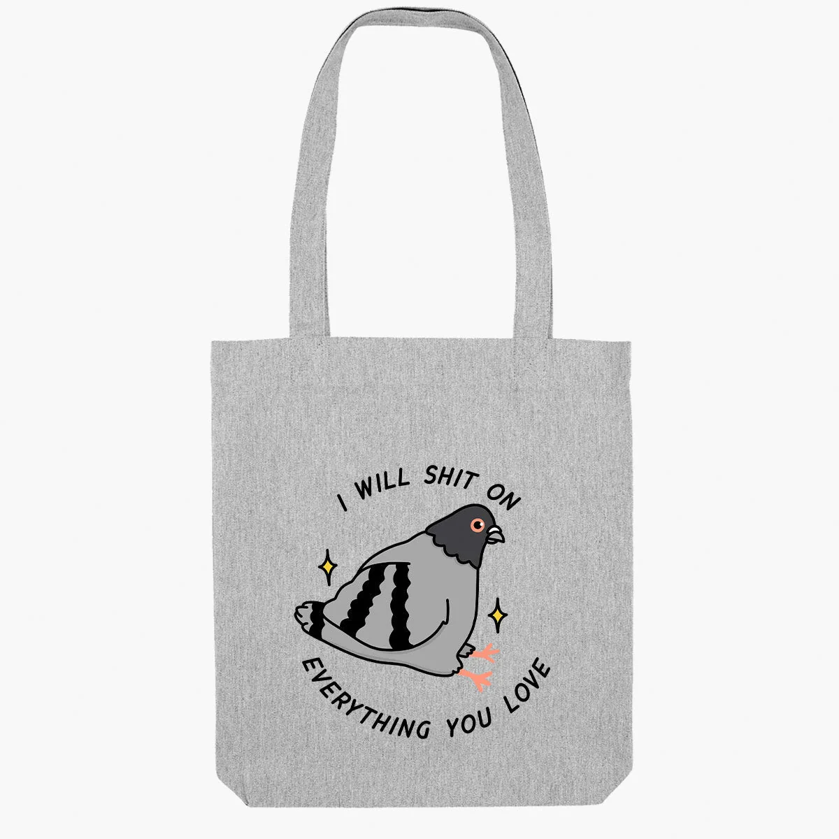 Sassy Organic Cotton Tote Bag with Reinforced Stitching