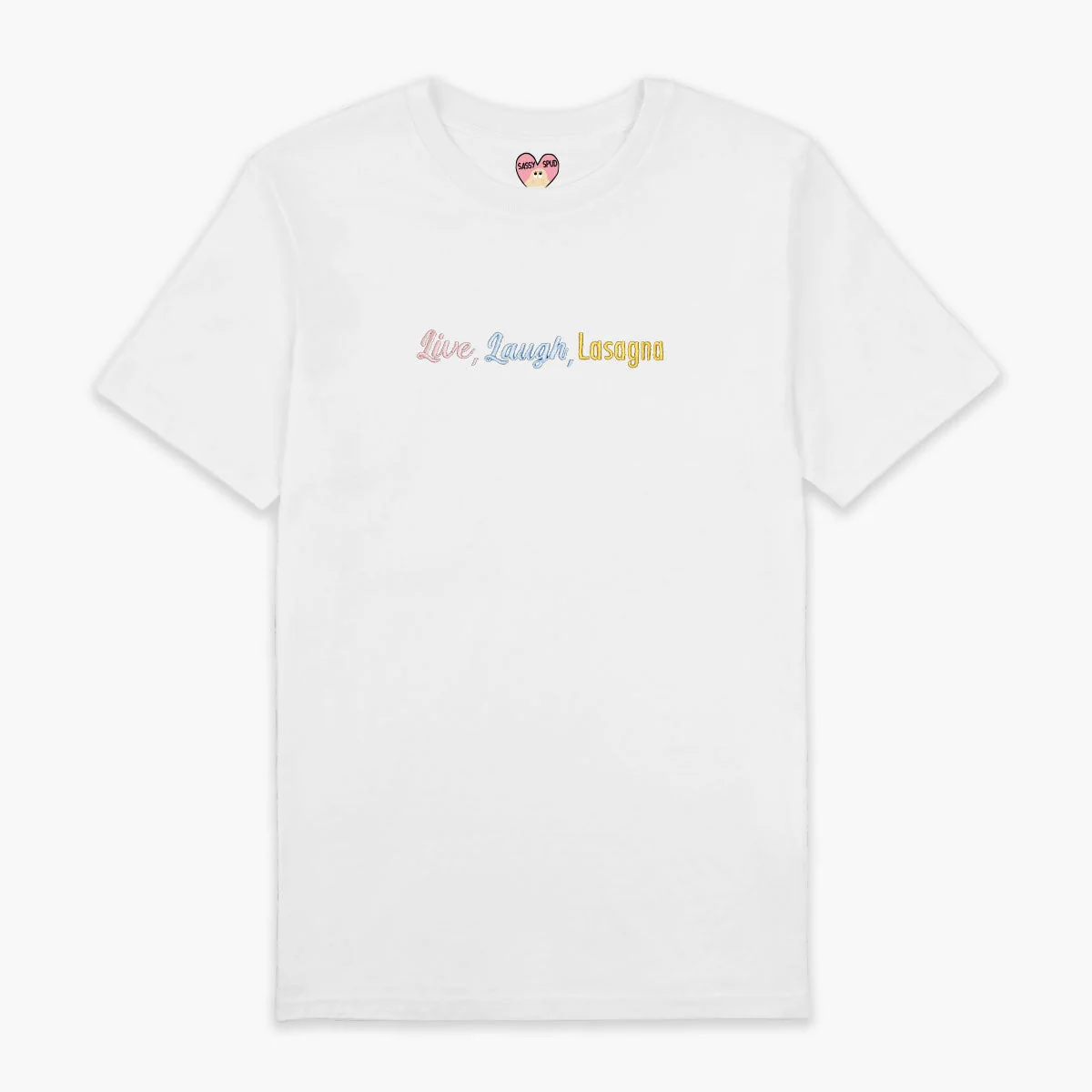 Embroidered Unisex Cotton T-Shirt with Unique Design