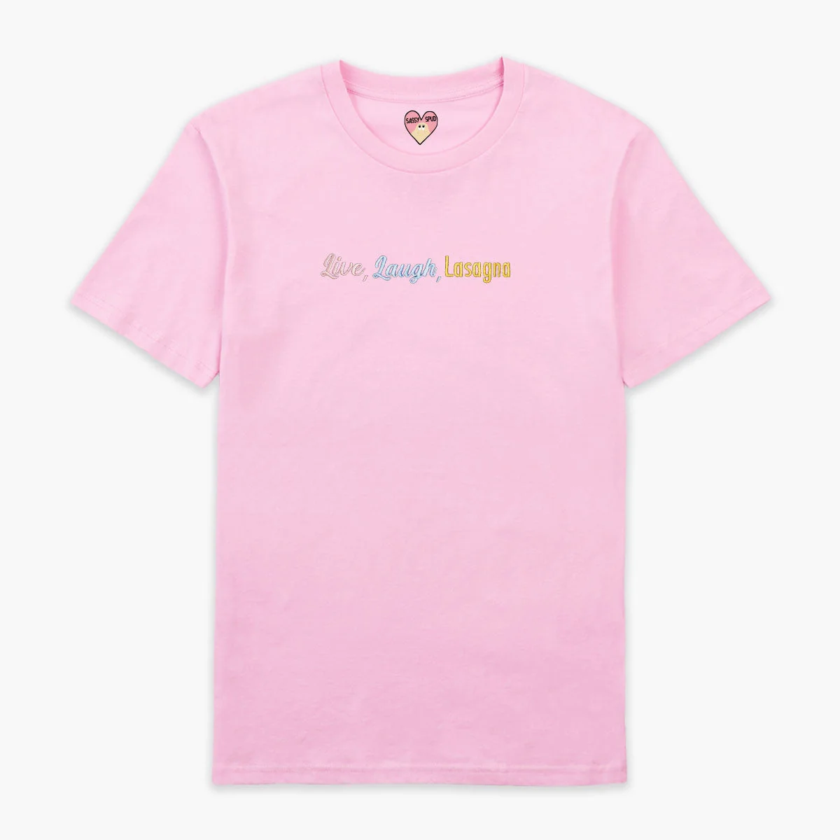 Embroidered Unisex Cotton T-Shirt with Unique Design