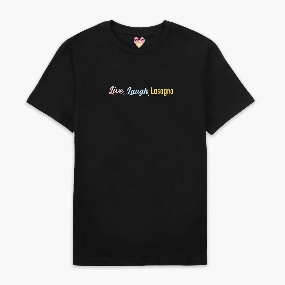 Embroidered Unisex Cotton T-Shirt with Unique Design