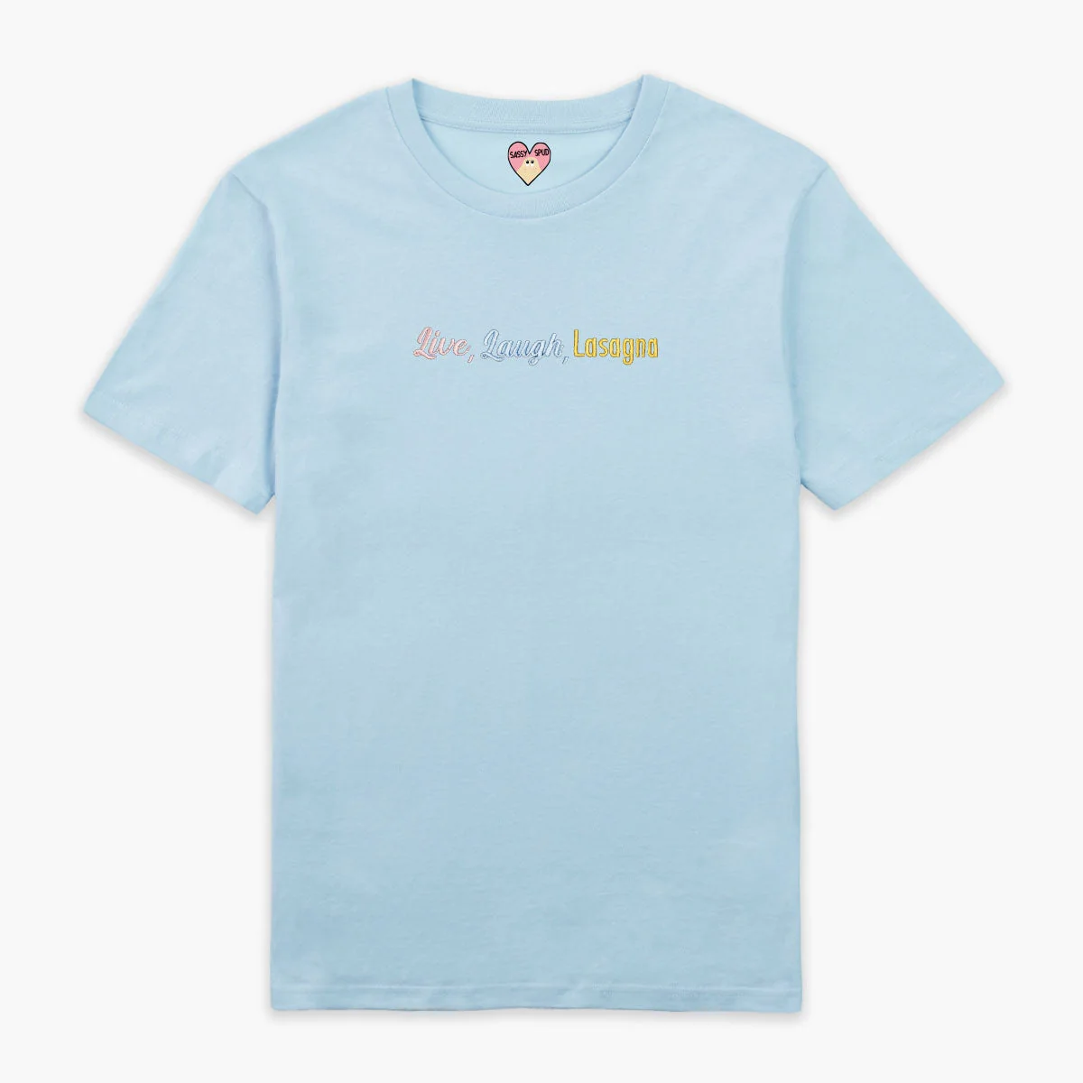 Embroidered Unisex Cotton T-Shirt with Unique Design