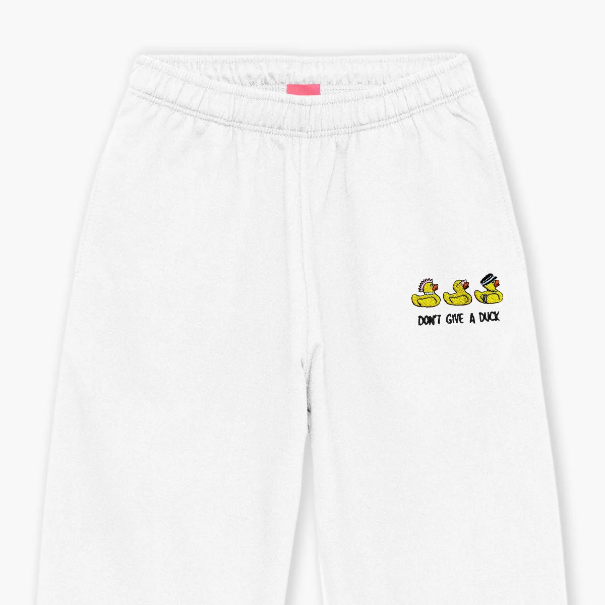 Embroidered Rubber Duck Joggers | Cozy Unisex Fit