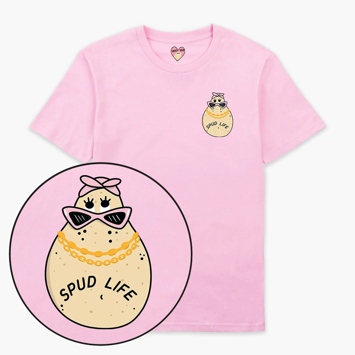 Organic Cotton Unisex T-Shirt | Sassy Spud Design