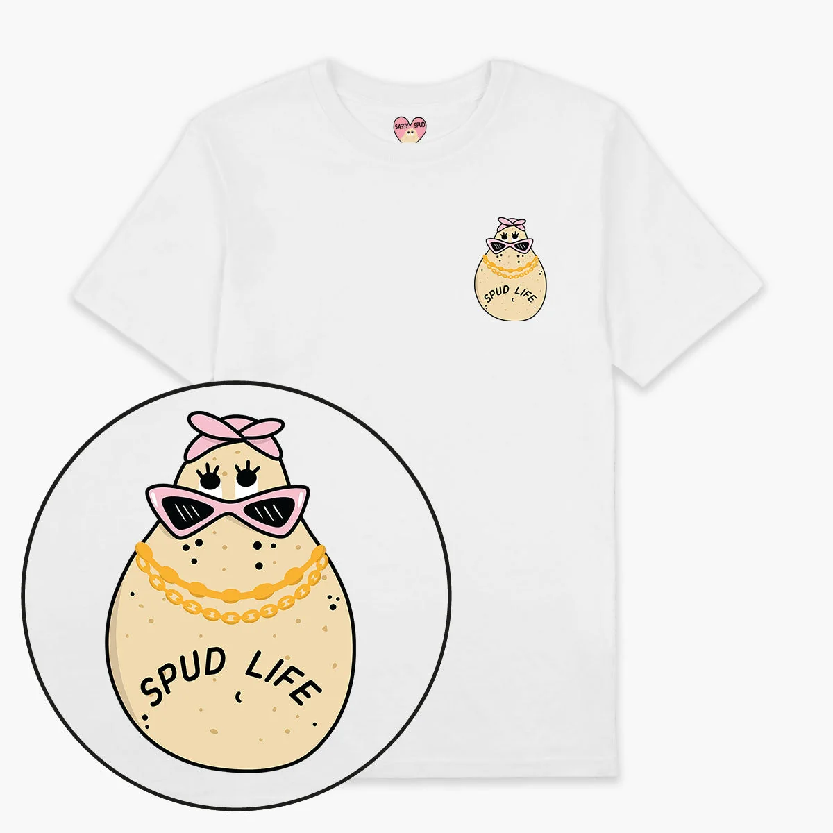Organic Cotton Unisex T-Shirt | Sassy Spud Design