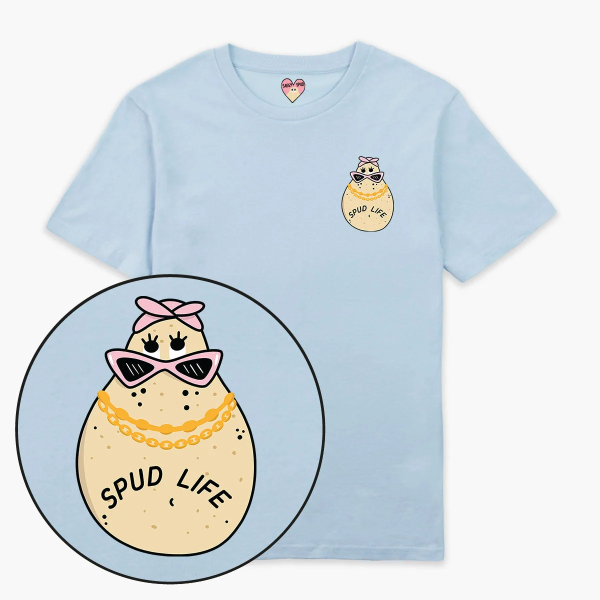 Organic Cotton Unisex T-Shirt | Sassy Spud Design