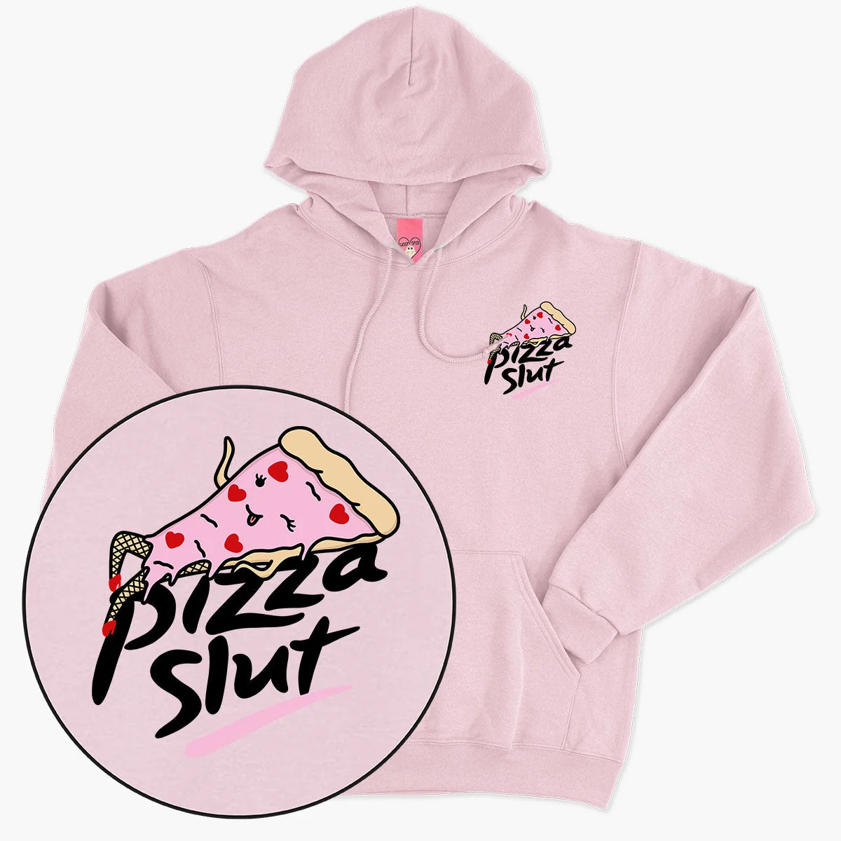 Pizza Print Hoodie - Cozy Unisex Fits in Multiple Colors