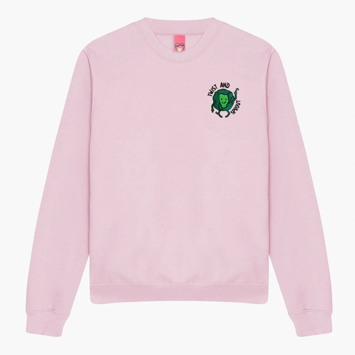 Embroidered Unisex Sweatshirt with Cute Detailing