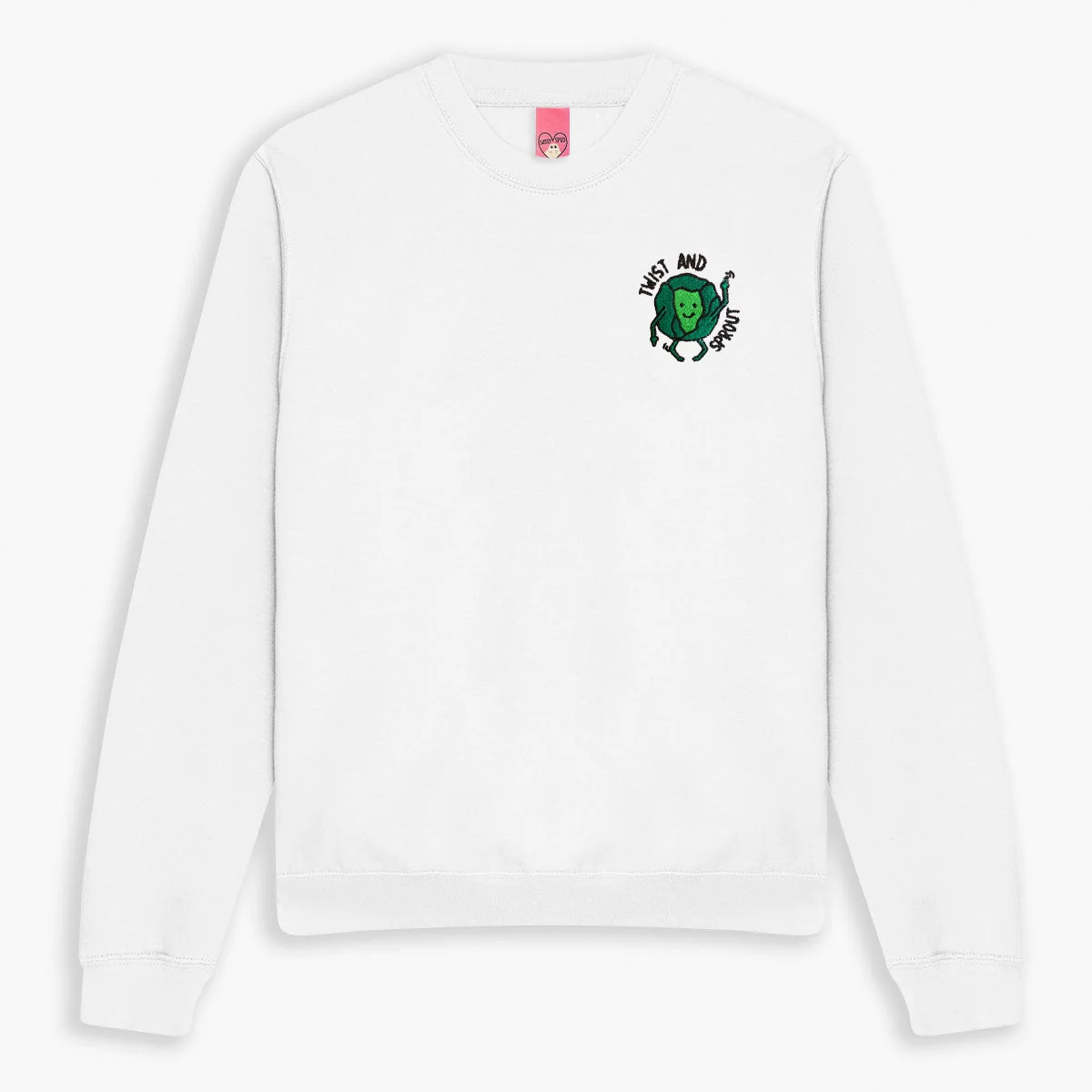 Embroidered Unisex Sweatshirt with Cute Detailing
