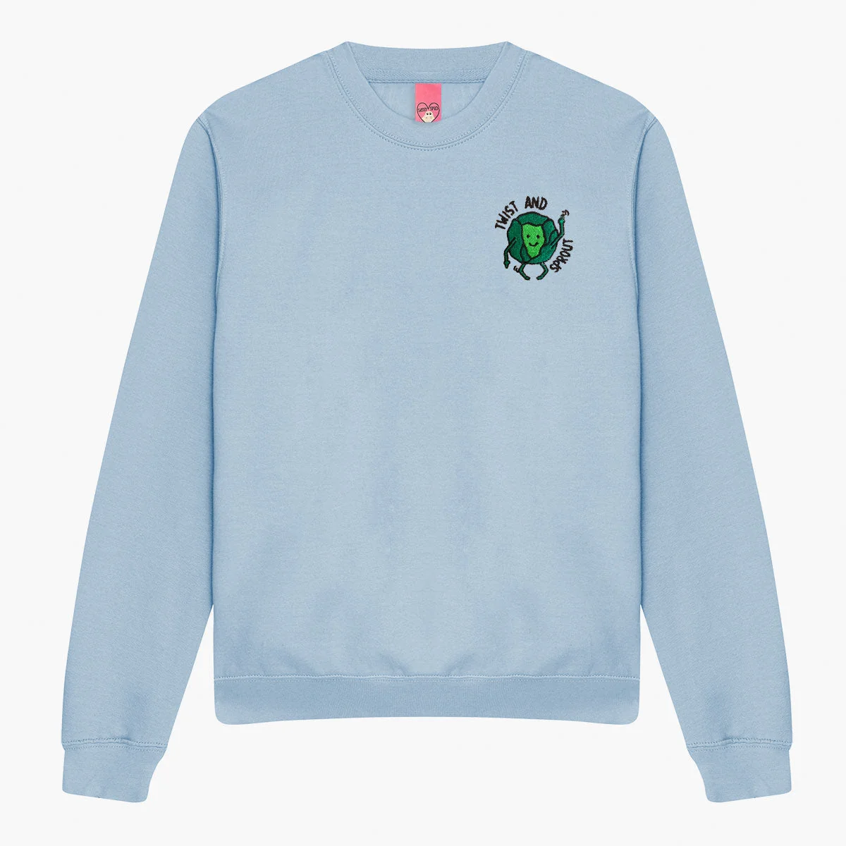 Embroidered Unisex Sweatshirt with Cute Detailing