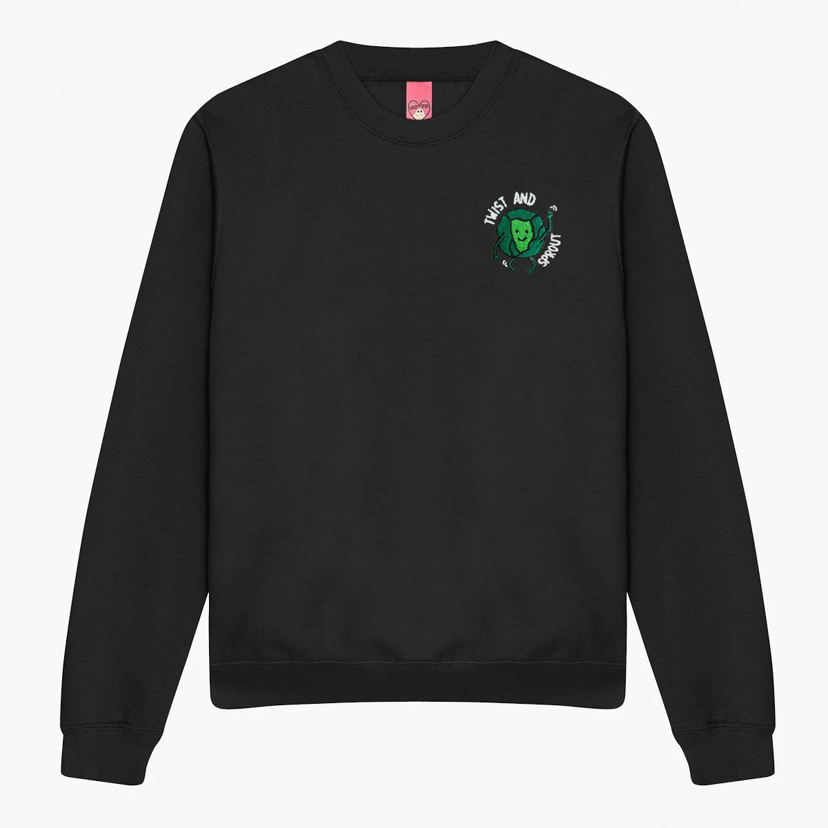 Embroidered Unisex Sweatshirt with Cute Detailing