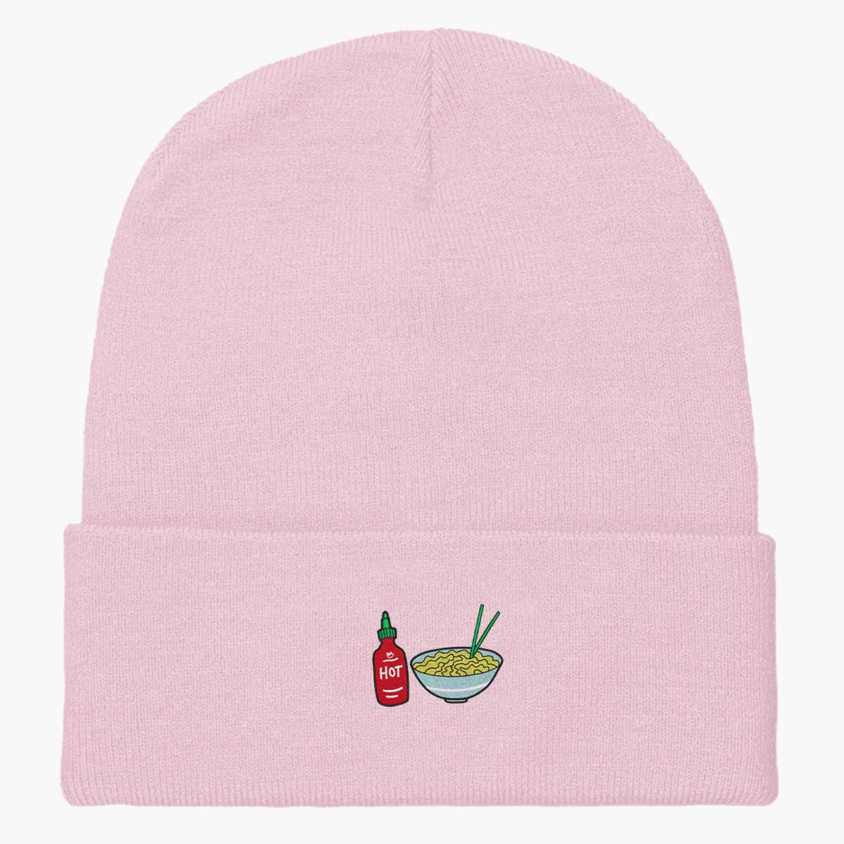 Embroidered Beanie - Premium Embroidery Detail, Stylish Winter Hat