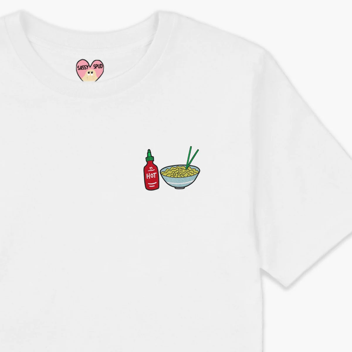 Embroidered Organic Cotton T-Shirt - Unisex Fit