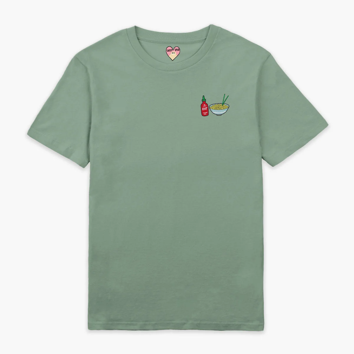 Embroidered Organic Cotton T-Shirt - Unisex Fit