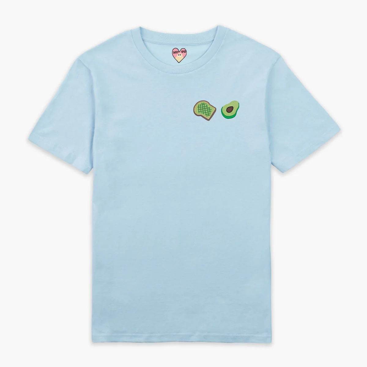 Embroidered Avocado T-Shirt | Cute Unisex Tee
