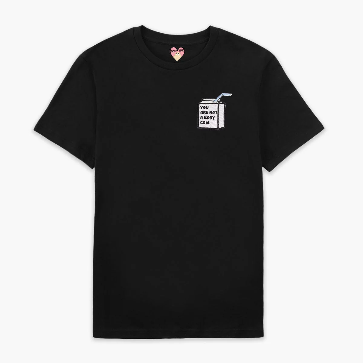 Embroidered Organic Cotton Unisex T-Shirt for Babies