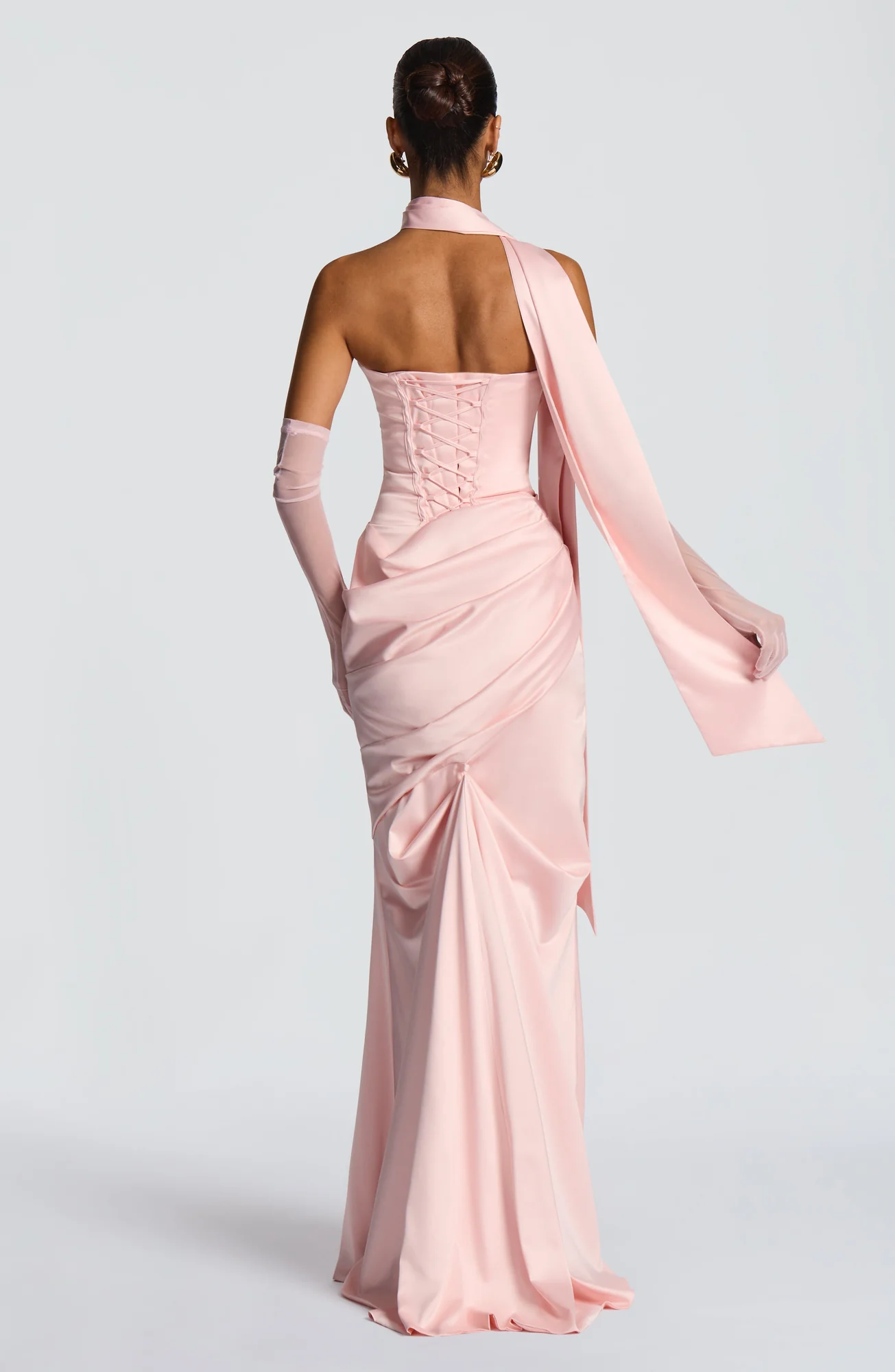 Blush Maxi Dress - Elegant Formal Gown