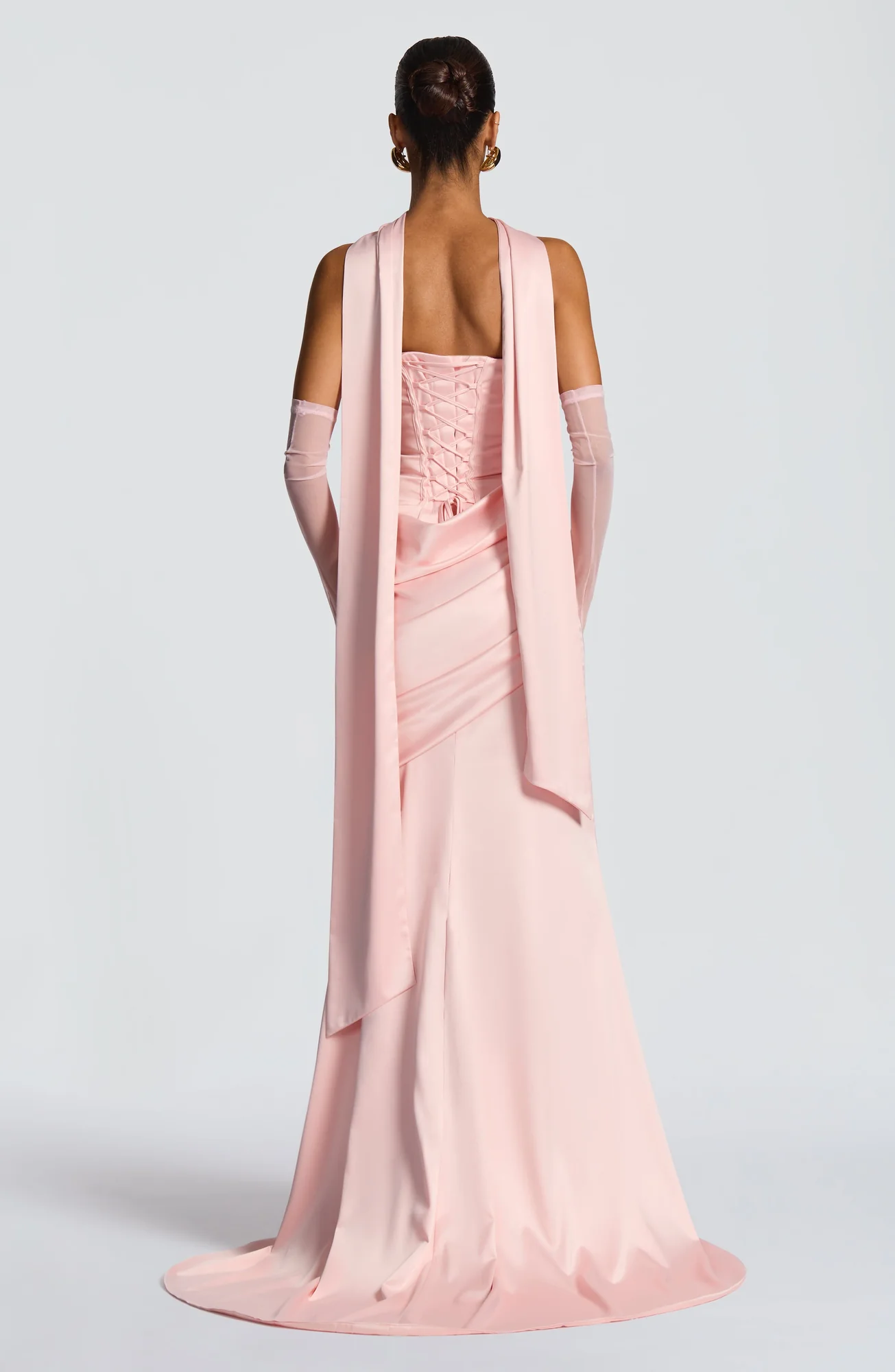 Blush Maxi Dress - Elegant Formal Gown