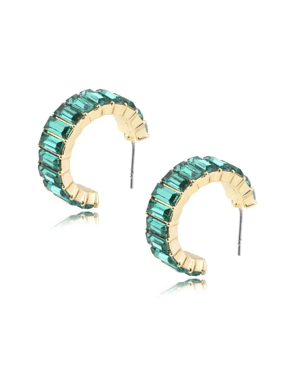 Crystal Dangle Earrings - Elegant Multi Color Set