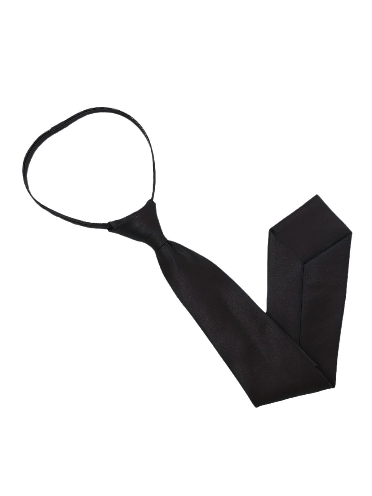 Convenient Black Zipper Tie for Easy Cable and Gear Organization