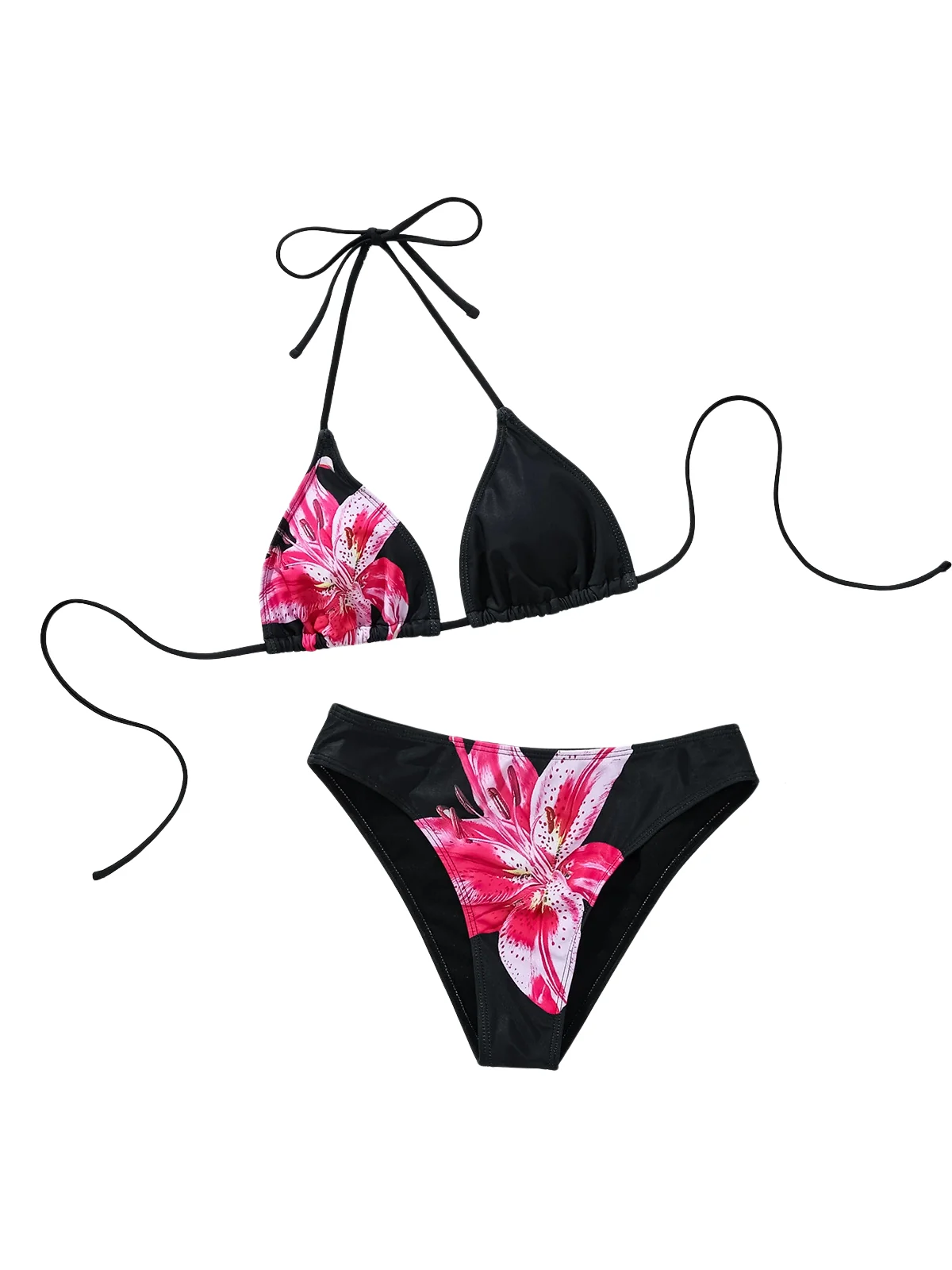 Floral Two Piece Bikini Set | Stylish Swimwear for Women