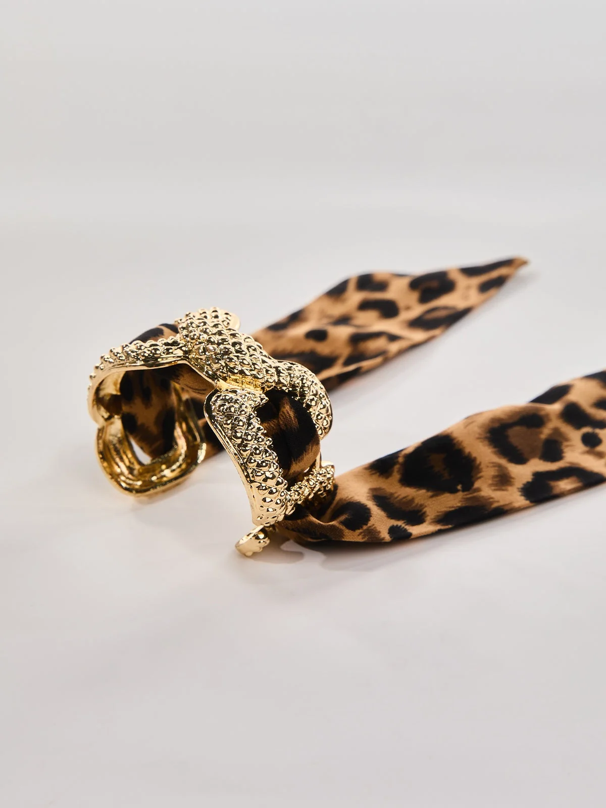 Leopard Print Cuff Bracelet - Trendy and Timeless Style Statement