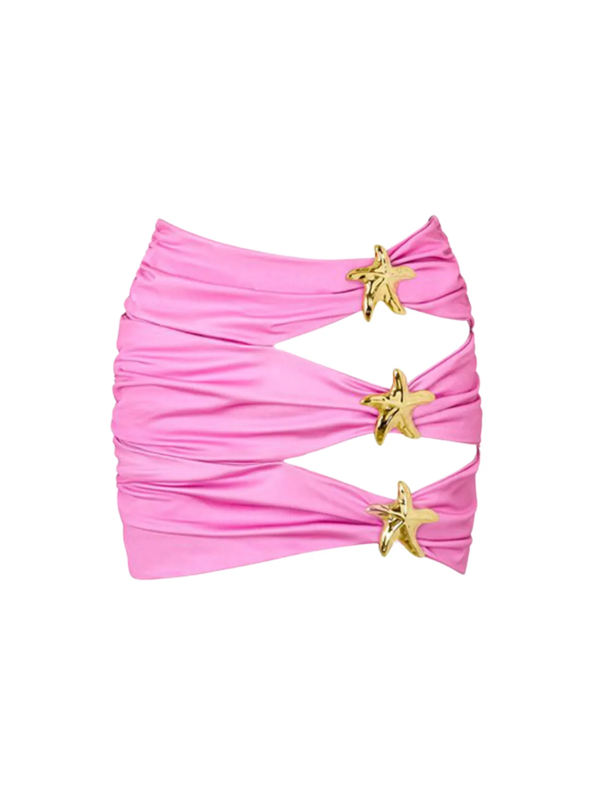 Pink Starfish Two Piece Swimwear Set by Wang Kuan