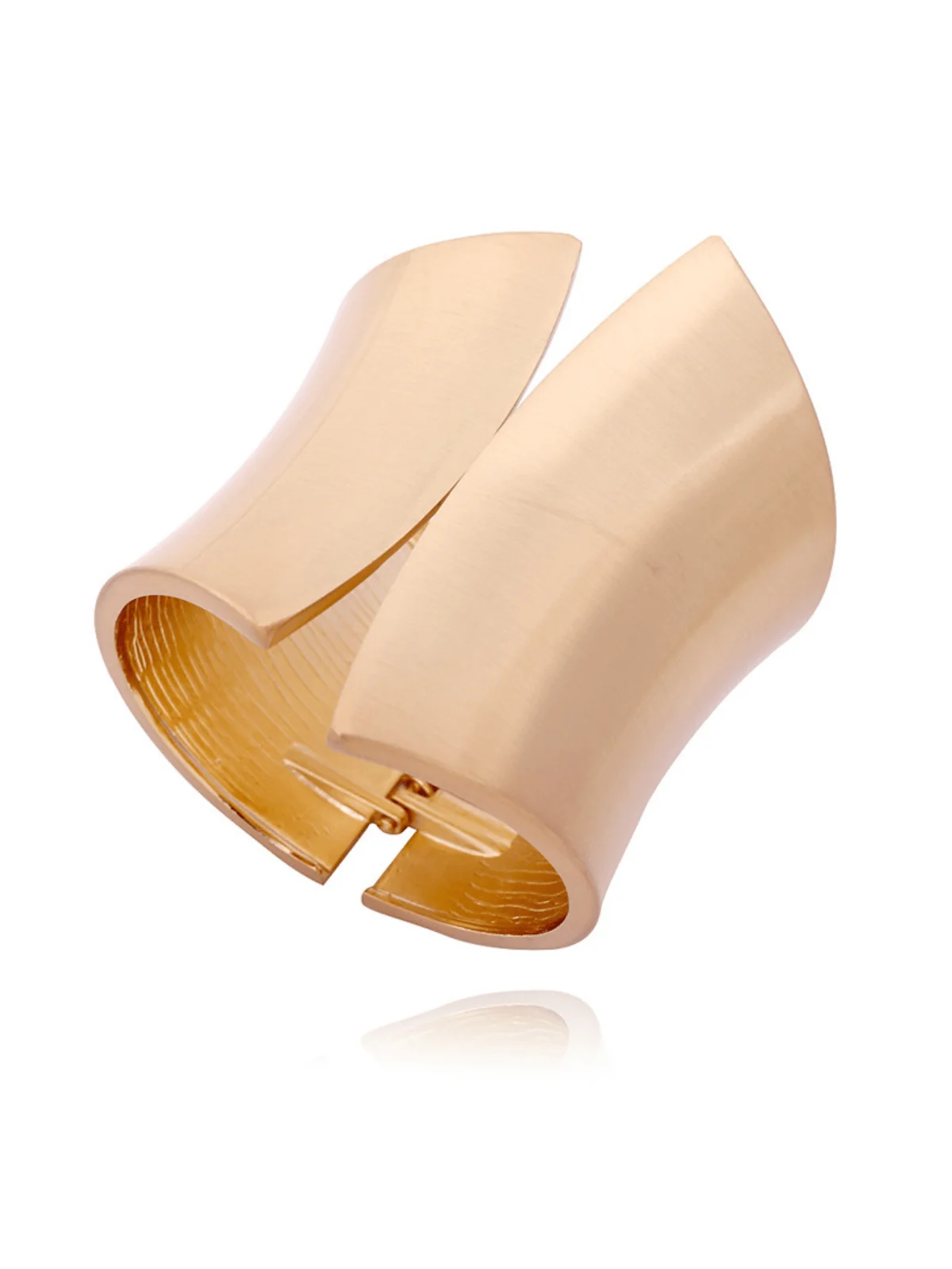 Elegant Asymmetric Braided Bracelet in Alloy Material